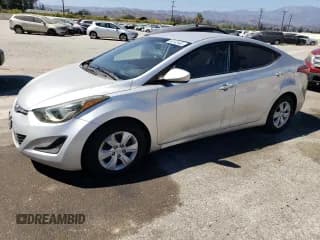 ✅ 2016 Hyundai Elantra SE • VIN: 5NPDH4AE1GH705057 • Lot: 69742465. Listed on Copart with 131,456 mi. Free auction sales archive from the USA and detailed vehicle history report at DreamBid. Image 1.