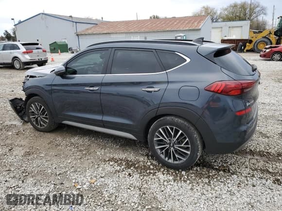 ✅ 2021 Hyundai Tucson Ultimate • VIN: KM8J3CAL1MU383074 • Lot: 92360345. Listed on Copart with 78,917 mi. Free auction sales archive from the USA and detailed vehicle history report at DreamBid. Image 2.