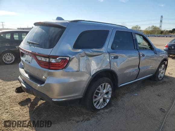 ✅ 2014 Dodge Durango Citadel • VIN: 1C4RDJEG3EC480838 • Lot: 85954545. Listed on Copart with 114,631 mi. Free auction sales archive from the USA and detailed vehicle history report at DreamBid. Image 3.