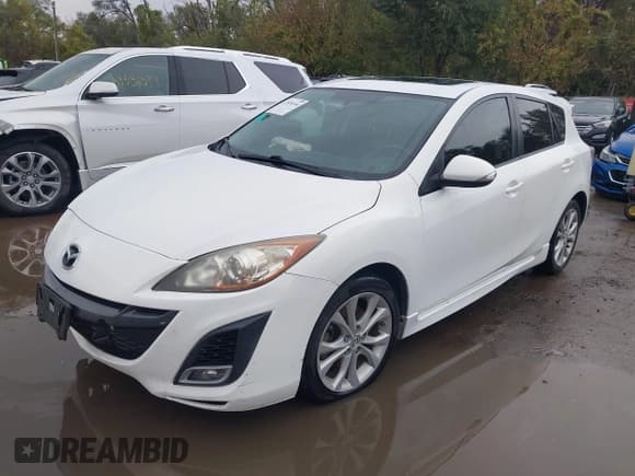 ✅ 2010 Mazda 3 S Sport • VIN: JM1BL1H5XA1190004 • Lot: 43530154. Listed on IAAI with 188,602 mi. Free auction sales archive from the USA and detailed vehicle history report at DreamBid. Image 2.