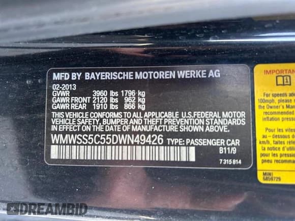 ✅ 2013 MINI Paceman S • VIN: WMWSS5C55DWN49426 • Lot: 79771144. Listed on Copart with 111,599 mi. Free auction sales archive from the USA and detailed vehicle history report at DreamBid. Image 10.