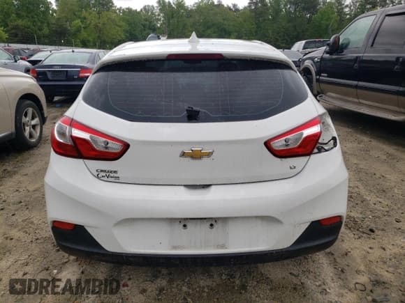 ✅ 2017 Chevrolet Cruze LT • VIN: 3G1BE6SM6HS591557 • Lot: 50567373. Listed on Copart with 92,644 mi. Free auction sales archive from the USA and detailed vehicle history report at DreamBid. Image 6.