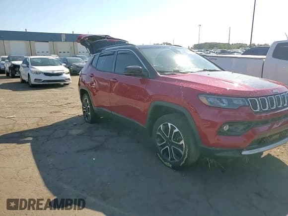 ✅ 2023 Jeep Compass Limited • VIN: 3C4NJDCN2PT520876 • Лот: 70994265. Опубликован ранее на Copart с пробегом 48 810 миль. Бесплатный доступ к архиву аукционных продаж из США и подробный отчёт об истории автомобиля на DreamBid. Изображение 13.