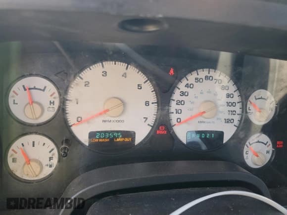 ✅ 2004 Dodge 1500 SLT • VIN: 1D7HU18N54S708242 • Лот: 75522204. Опубликован ранее на Copart с пробегом 203 595 миль. Бесплатный доступ к архиву аукционных продаж из США и подробный отчёт об истории автомобиля на DreamBid. Изображение 9.