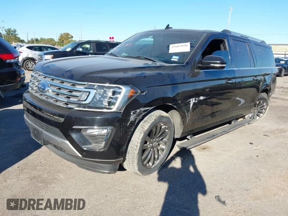 ✅ 2019 Ford Expedition Max Limited • VIN: 1FMJK2AT3KEA01941 • Lot: 43665830. Listed on IAAI with 213,270 mi. Free auction sales archive from the USA and detailed vehicle history report at DreamBid. Image 2.