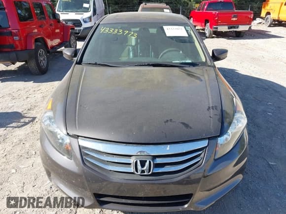 ✅ 2012 Honda Accord LX Premium • VIN: 1HGCP2F48CA083918 • Lot: 43333973. Listed on IAAI with 122,040 mi. Free auction sales archive from the USA and detailed vehicle history report at DreamBid. Image 12.