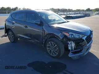 ✅ 2021 Hyundai Tucson SEL • VIN: KM8J33AL2MU375291 • Lot: 43678681. Listed on IAAI with 48,479 mi. Free auction sales archive from the USA and detailed vehicle history report at DreamBid. Image 1.