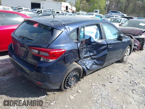 ✅ 2020 Subaru Impreza • VIN: 4S3GTAB65L3700306 • Lot: 41931594. Listed on IAAI with 34,826 mi. Free auction sales archive from the USA and detailed vehicle history report at DreamBid. Image 4.