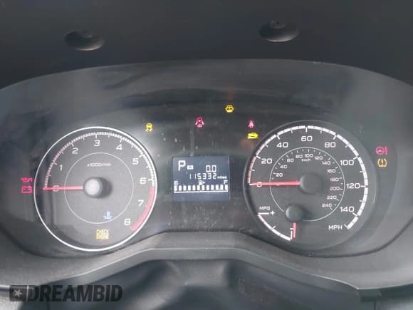 ✅ 2017 Subaru Impreza • VIN: 4S3GTAA64H3732768 • Lot: 43308542. Listed on IAAI with 115,332 mi. Free auction sales archive from the USA and detailed vehicle history report at DreamBid. Image 7.