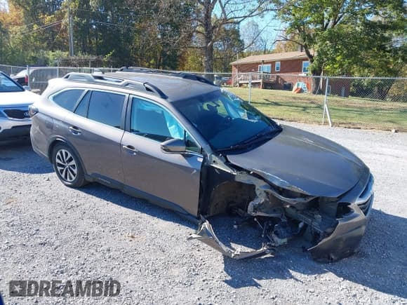 ✅ 2022 Subaru Outback Premium • VIN: 4S4BTADC4N3232502 • Lot: 43478304. Listed on IAAI with 95,743 mi. Free auction sales archive from the USA and detailed vehicle history report at DreamBid. Image 1.