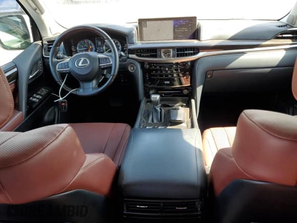 ✅ 2021 Lexus LX 570 • VIN: JTJDY7AX3M4337448 • Lot: 70678335. Listed on Copart with 19,329 mi. Free auction sales archive from the USA and detailed vehicle history report at DreamBid. Image 8.