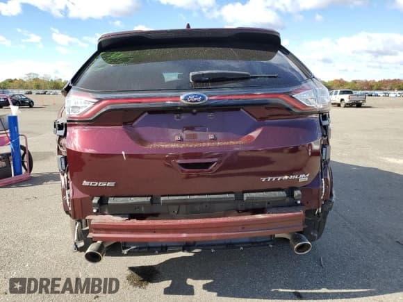 ✅ 2017 Ford Edge Titanium • VIN: 2FMPK4K82HBB70983 • Lot: 91069035. Listed on Copart with 102,467 mi. Free auction sales archive from the USA and detailed vehicle history report at DreamBid. Image 6.