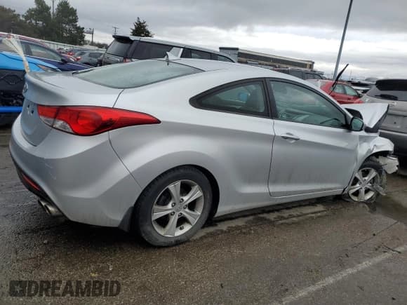 ✅ 2013 Hyundai Elantra GS • VIN: KMHDH6AE7DU008484 • Lot: 47803425. Listed on Copart with 58,205 mi. Free auction sales archive from the USA and detailed vehicle history report at DreamBid. Image 3.
