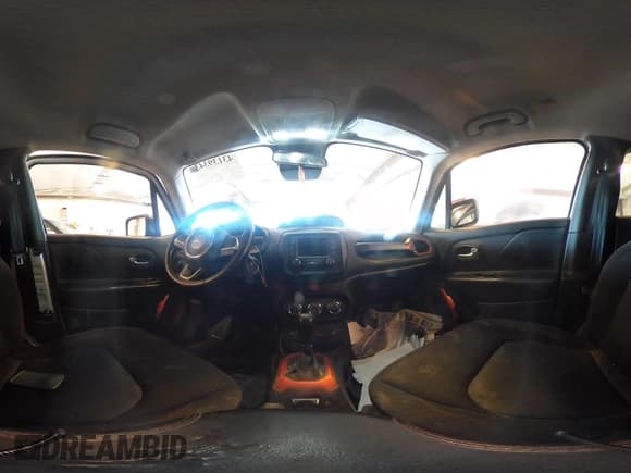 ✅ 2017 Jeep Renegade Trailhawk • VIN: ZACCJBCB1HPE86567 • Lot: 43139343. Listed on IAAI with 159,596 mi. Free auction sales archive from the USA and detailed vehicle history report at DreamBid. Image 18.