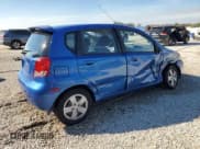 ✅ 2007 Chevrolet Aveo LS • VIN: KL1TD66627B758850 • Lot: 43155335. Wystawiony na Copart z przebiegiem 173 989 mil. Bezpłatny archiwum sprzedaży aukcyjnych z USA i szczegółowy raport historii pojazdu na DreamBid. Zdjęcie 3.