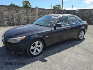 ✅ 2007 BMW 5 Series 525i • VIN: WBANE535X7CY04100 • Lot: 91484855. Listed on Copart with 184,726 mi. Free auction sales archive from the USA and detailed vehicle history report at DreamBid. Image 1.