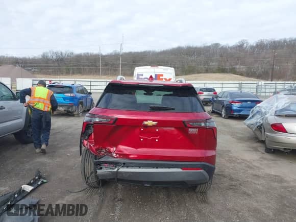2025 Chevrolet Equinox AWD LT with VIN 3GNAXPEG9SL102134, listed as a IAAI auction lot 41792092 with 4,194 mi miles and . Bid and sale history available at DreamBid. Image 17.