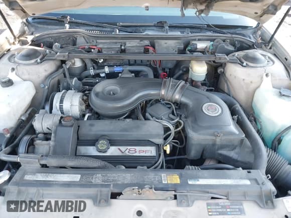 ✅ 1992 Cadillac DeVille • VIN: 1G6CD53B1N4250829 • Lot: 40300320. Listed on IAAI with 179,211 mi. Free auction sales archive from the USA and detailed vehicle history report at DreamBid. Image 10.