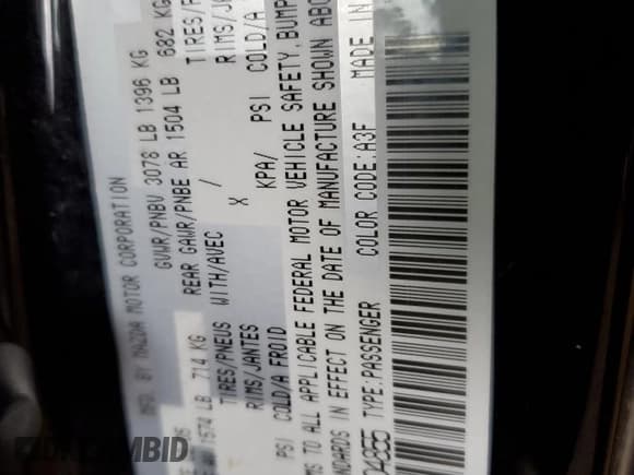 ✅ 2006 Mazda MX-5 Miata Touring • VIN: JM1NC25F760104855 • Lot: 52715275. Wystawiony na Copart z przebiegiem 171 307 mil. Bezpłatny archiwum sprzedaży aukcyjnych z USA i szczegółowy raport historii pojazdu na DreamBid. Zdjęcie 12.