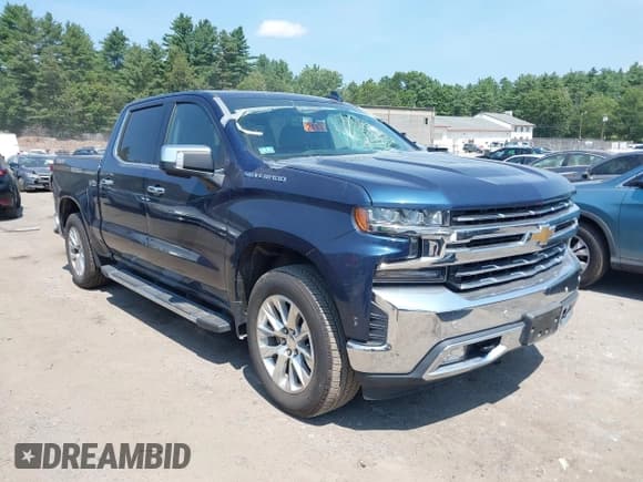 ✅ 2019 Chevrolet Silverado 1500 LTZ • VIN: 3GCUYGED5KG130613 • Лот: 42810997. Опубликован ранее на IAAI с пробегом 59 656 миль. Бесплатный доступ к архиву аукционных продаж из США и подробный отчёт об истории автомобиля на DreamBid. Изображение 1.