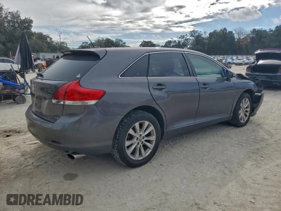 ✅ 2013 Toyota Venza LE • VIN: 4T3ZA3BB1DU075120 • Lot: 94330515. Listed on Copart with 263,233 mi. Free auction sales archive from the USA and detailed vehicle history report at DreamBid. Image 3.
