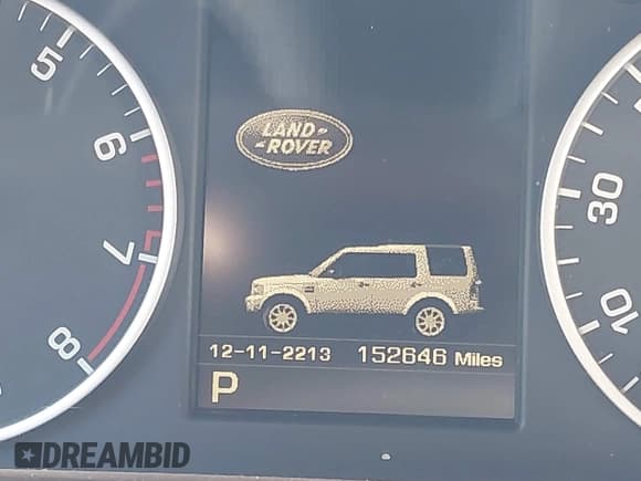 ✅ 2013 Land Rover LR4 HSE • VIN: SALAG2D42DA692120 • Lot: 43587992. Listed on IAAI with 152,646 mi. Free auction sales archive from the USA and detailed vehicle history report at DreamBid. Image 15.