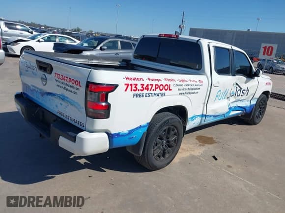✅ 2024 Nissan Frontier SV • VIN: 1N6ED1FJ9RN651348 • Lot: 41764980. Listed on IAAI with 12,309 mi. Free auction sales archive from the USA and detailed vehicle history report at DreamBid. Image 4.