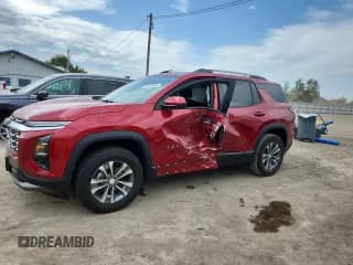 ✅ 2025 Chevrolet Equinox FWD LT • VIN: 3GNAXHEG1SL150121 • Lot: 71527565. Wystawiony na Copart z przebiegiem 9 617 mil. Bezpłatny archiwum sprzedaży aukcyjnych z USA i szczegółowy raport historii pojazdu na DreamBid. Zdjęcie 1.