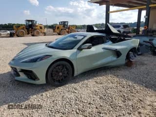 ✅ 2024 Chevrolet Corvette 3LT • VIN: 1G1YC3D44R5118778 • Lot: 65953335. Listed on Copart with 6,842 mi. Free auction sales archive from the USA and detailed vehicle history report at DreamBid. Image 1.