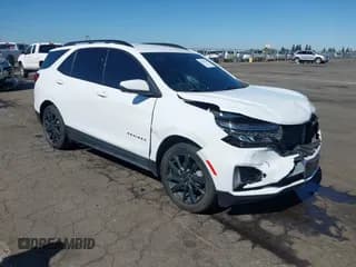 ✅ 2023 Chevrolet Equinox RS • VIN: 3GNAXMEG1PS108358 • Lot: 43382732. Listed on IAAI with 68,312 mi. Free auction sales archive from the USA and detailed vehicle history report at DreamBid. Image 1.