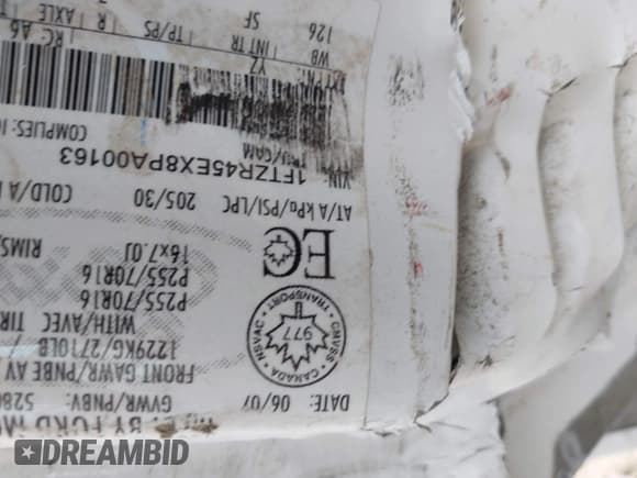 ✅ 2008 Ford Ranger XLT • VIN: 1FTZR45EX8PA00163 • Лот: 42698772. Опубликован ранее на IAAI с пробегом Не указан. Бесплатный доступ к архиву аукционных продаж из США и подробный отчёт об истории автомобиля на DreamBid. Изображение 9.