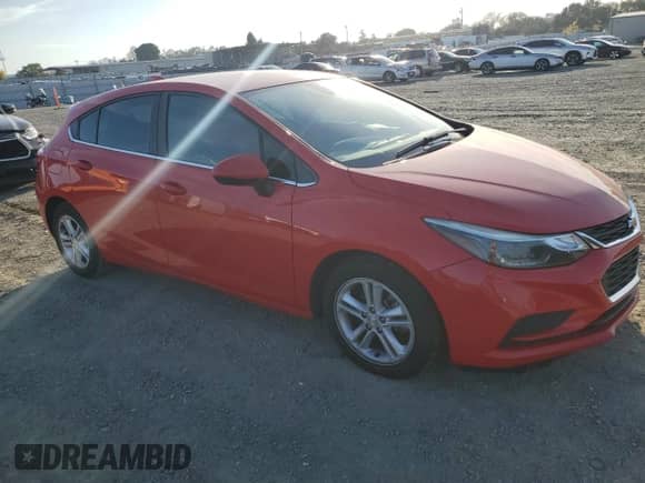2017 Chevrolet Cruze LT с VIN 3G1BE6SMXHS554740, выставлен на аукционе Copart как лот 82614475 с пробегом 121 810 миль миль и Списание • Salvage title. История ставок и продаж доступна на DreamBid. Изображение 4.
