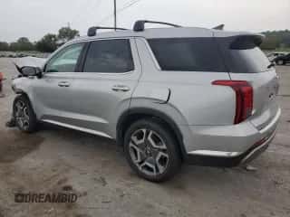 2023 Hyundai Palisade Limited с VIN KM8R54GE3PU634631, выставлен на аукционе Copart как лот 71237554 с пробегом 7 856 миль миль и Списание • Salvage title. История ставок и продаж доступна на DreamBid. Изображение 2.