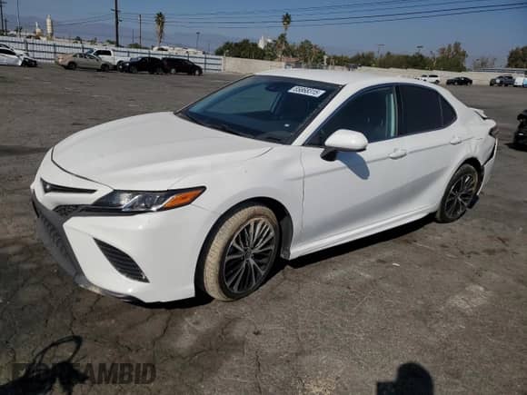 2020 Toyota Camry SE с VIN 4T1G11AK1LU503790, выставлен на аукционе Copart как лот 85868315 с пробегом 67 678 миль миль и Списание • Salvage title. История ставок и продаж доступна на DreamBid. Изображение 1.