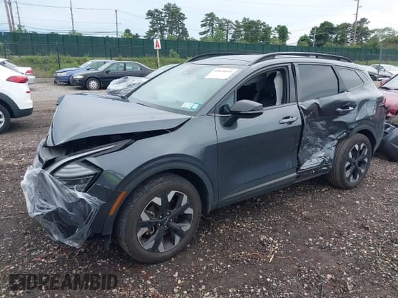 ✅ 2024 Kia Sportage X-Line • VIN: 5XYK6CDF6RG156865 • Lot: 42616643. Listed on IAAI with 15,807 mi. Free auction sales archive from the USA and detailed vehicle history report at DreamBid. Image 2.