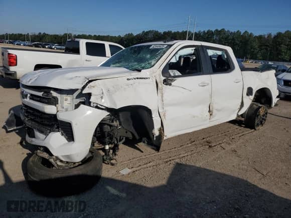 2023 Chevrolet Silverado 1500 RST with VIN 2GCPADED3P1113776, listed as a Copart auction lot 52440425 with Not provided miles and Salvage title. Bid and sale history available at DreamBid. Image 1.