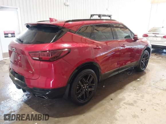 ✅ 2023 Chevrolet Blazer RS • VIN: 3GNKBKRS4PS219606 • Lot: 41643203. Listed on IAAI with 36,044 mi. Free auction sales archive from the USA and detailed vehicle history report at DreamBid. Image 4.