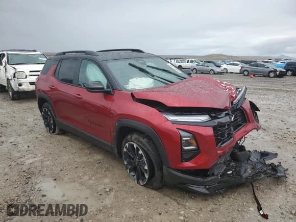 ✅ 2025 Chevrolet Equinox AWD RS • VIN: 3GNAXTEG1SL295923 • Лот: 55177015. Опубликован ранее на Copart с пробегом Не указан. Бесплатный доступ к архиву аукционных продаж из США и подробный отчёт об истории автомобиля на DreamBid. Изображение 4.