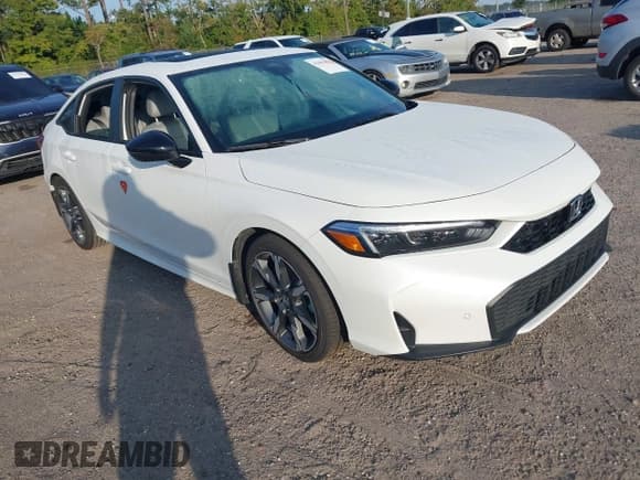 ✅ 2025 Honda Civic Sport • VIN: 2HGFE4F80SH346775 • Lot: 43493854. Wystawiony na IAAI z przebiegiem 12 279 mil. Bezpłatny archiwum sprzedaży aukcyjnych z USA i szczegółowy raport historii pojazdu na DreamBid. Zdjęcie 1.