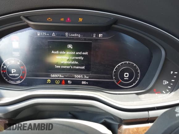 ✅ 2018 Audi A4 Premium Plus • VIN: WAULMAF45JA188122 • Lot: 42007193. Listed on IAAI with 56,973 mi. Free auction sales archive from the USA and detailed vehicle history report at DreamBid. Image 7.