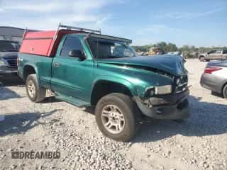 2003 Dodge Dakota z VIN 1D7GG16X73S359140, wystawiony jako Copart lot #72383124 z przebiegiem Nie podano mil oraz Szkoda całkowita • Salvage title. Historia ofert i sprzedaży dostępna na DreamBid. Obrazek 4.