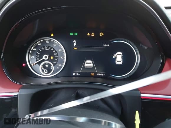 ✅ 2022 Genesis GV70 Sport • VIN: KMUMCDTCXNU015866 • Lot: 41242459. Wystawiony na IAAI z przebiegiem 23 863 mil. Bezpłatny archiwum sprzedaży aukcyjnych z USA i szczegółowy raport historii pojazdu na DreamBid. Zdjęcie 7.