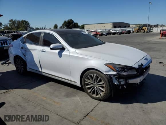 2015 Hyundai Genesis 3.8L z VIN KMHGN4JE5FU048172, wystawiony jako Copart lot #72169334 z przebiegiem 86 744 mil mil oraz Szkoda całkowita • Salvage title. Historia ofert i sprzedaży dostępna na DreamBid. Obrazek 4.