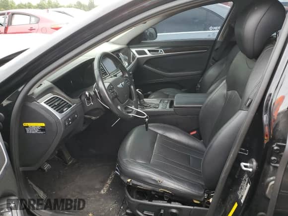 2016 Hyundai Genesis 3.8L z VIN KMHGN4JE4GU113014, wystawiony jako Copart lot #70140834 z przebiegiem 148 059 mil mil oraz Szkoda całkowita • Salvage title. Historia ofert i sprzedaży dostępna na DreamBid. Obrazek 7.