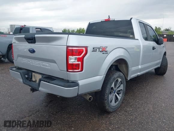 ✅ 2019 Ford F-150 XL • VIN: 1FTFX1E58KKF17439 • Lot: 42157214. Listed on IAAI with 90,974 mi. Free auction sales archive from the USA and detailed vehicle history report at DreamBid. Image 4.