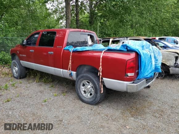 2006 Dodge 3500 SLT z VIN 3D7LX39C96G159374, wystawiony jako Copart lot #59817365 z przebiegiem Nie podano mil oraz Czysty tytuł • Clean title. Historia ofert i sprzedaży dostępna na DreamBid. Obrazek 2.