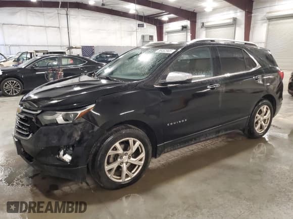 ✅ 2018 Chevrolet Equinox Premier • VIN: 3GNAXXEU6JL294875 • Lot: 86462965. Listed on Copart with 149,669 mi. Free auction sales archive from the USA and detailed vehicle history report at DreamBid. Image 1.