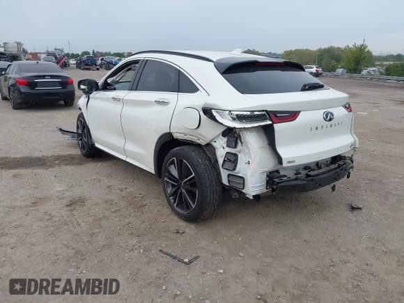 ✅ 2022 Infiniti QX55 Luxe • VIN: 3PCAJ5J33NF101839 • Lot: 43339900. Wystawiony na IAAI z przebiegiem 15 121 mil. Bezpłatny archiwum sprzedaży aukcyjnych z USA i szczegółowy raport historii pojazdu na DreamBid. Zdjęcie 3.