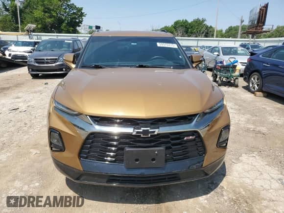 2020 Chevrolet Blazer RS z VIN 3GNKBERS1LS571697, wystawiony jako Copart lot #59970315 z przebiegiem 42 834 mil mil oraz Szkoda całkowita • Salvage title. Historia ofert i sprzedaży dostępna na DreamBid. Obrazek 5.