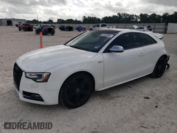 ✅ 2013 Audi S5 Premium Plus • VIN: WAUCGAFRXDA035436 • Lot: 59459504. Listed on Copart with 157,261 mi. Free auction sales archive from the USA and detailed vehicle history report at DreamBid. Image 1.